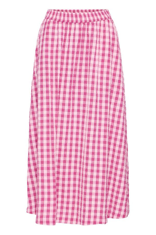 Gingham Maxi Skirt