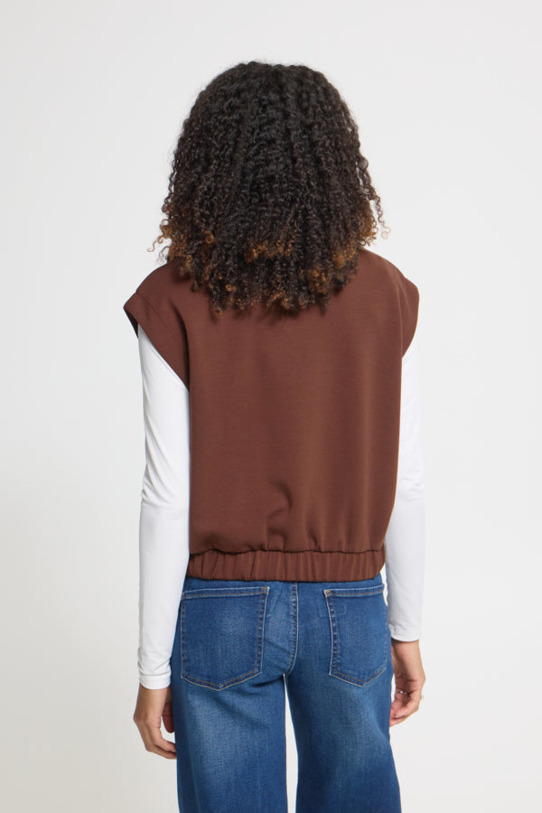 Brown Soft Waistcoat