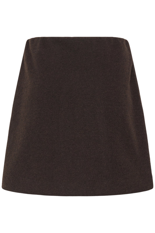 Winter Chocolate Mini Skirt