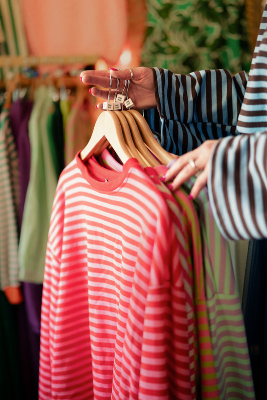Stripey Long Sleeve Top