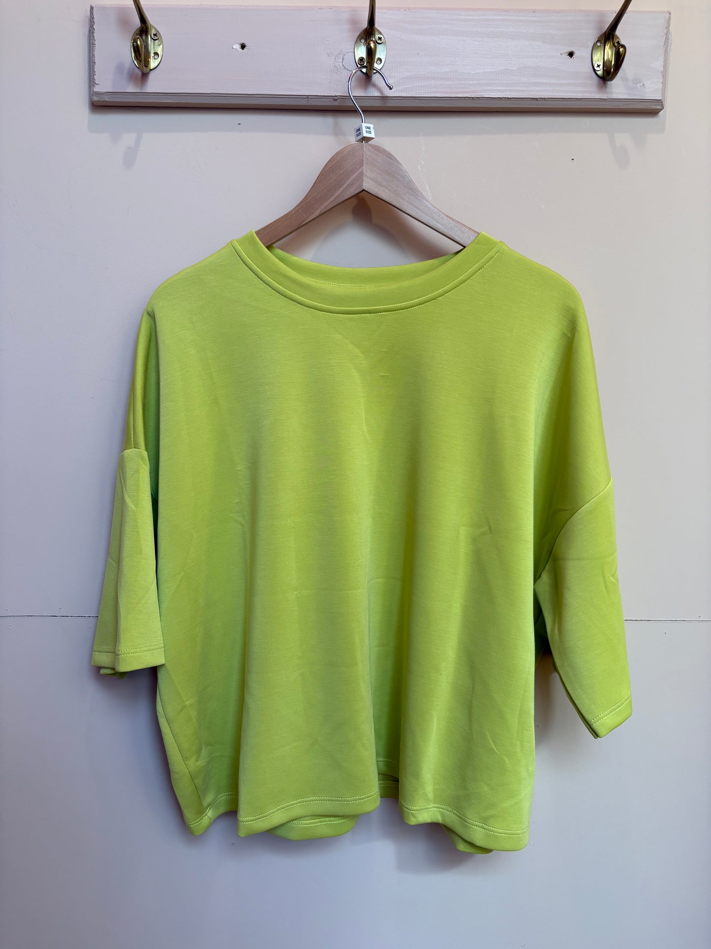 Neoprene Boxy T-shirt