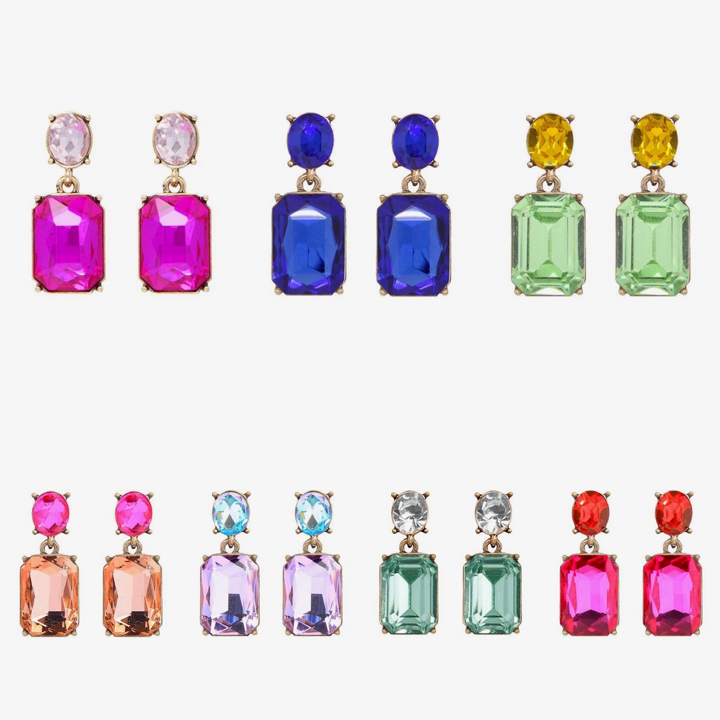 Gem Drop Earrings