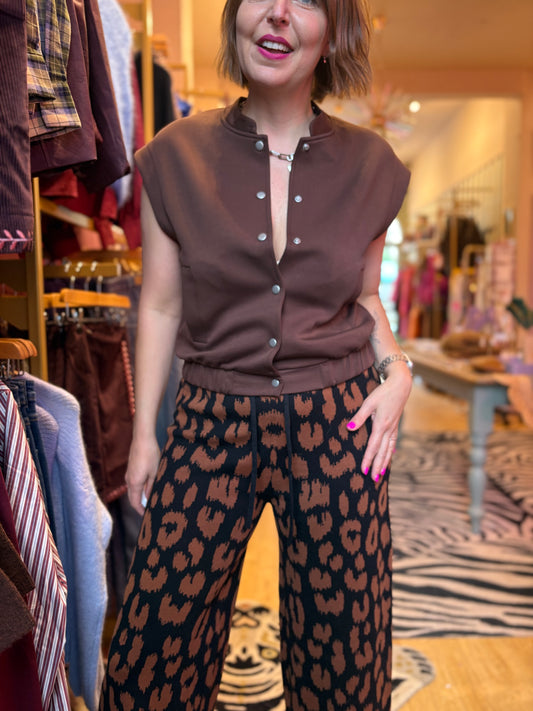 Leopard Print Lounge Pant