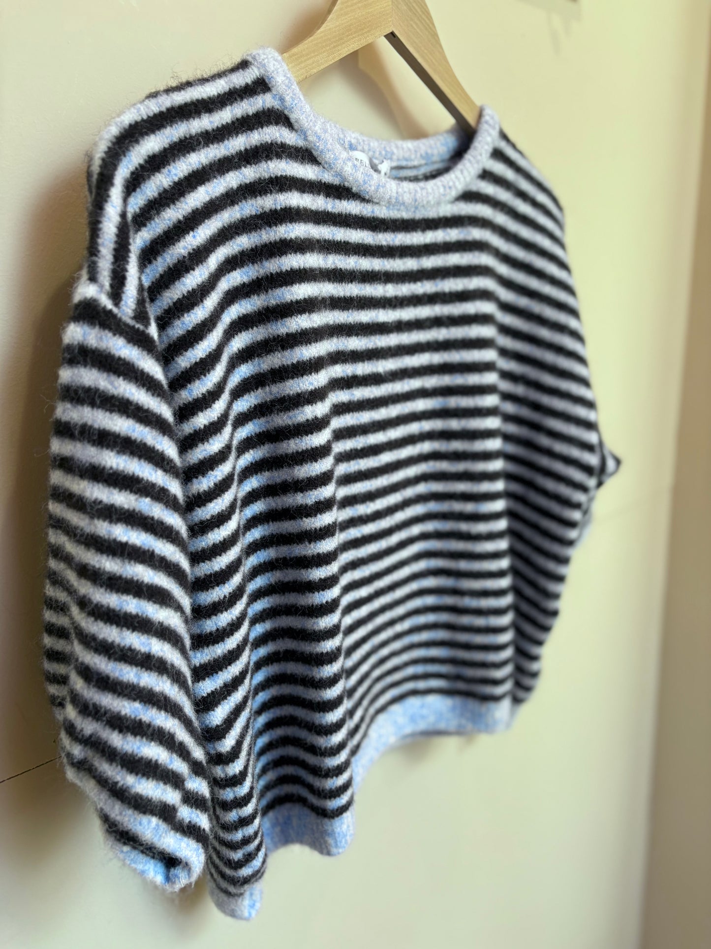 Striped Boxy Knit Jumper