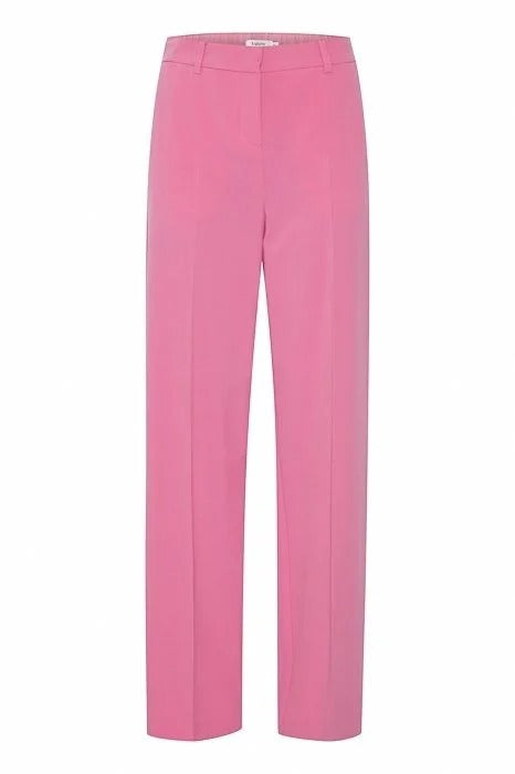 Pink pants on a white background