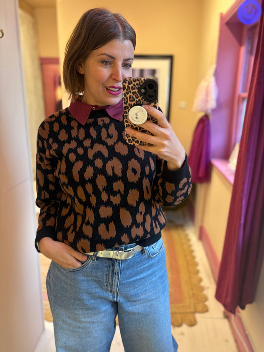 Leopard Print Jumper
