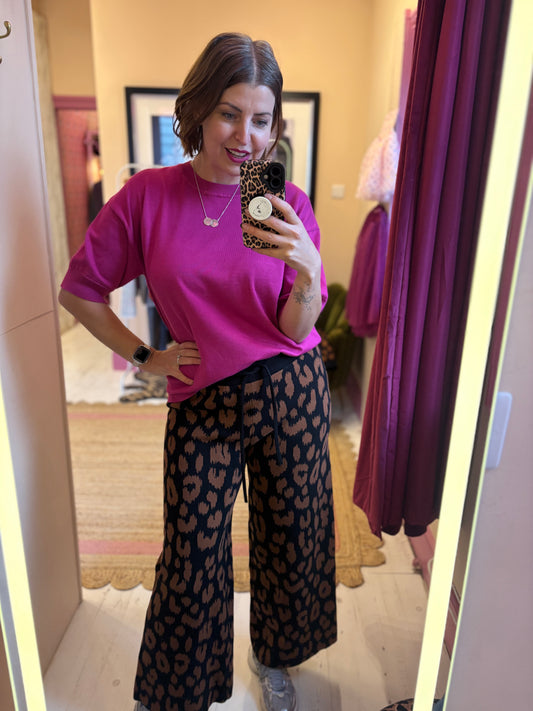 Leopard Print Lounge Pant