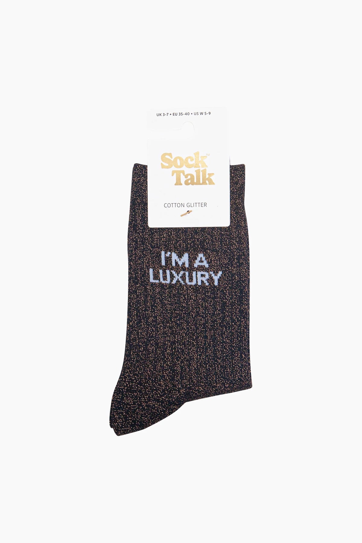 I'm a Luxury Glitter Socks