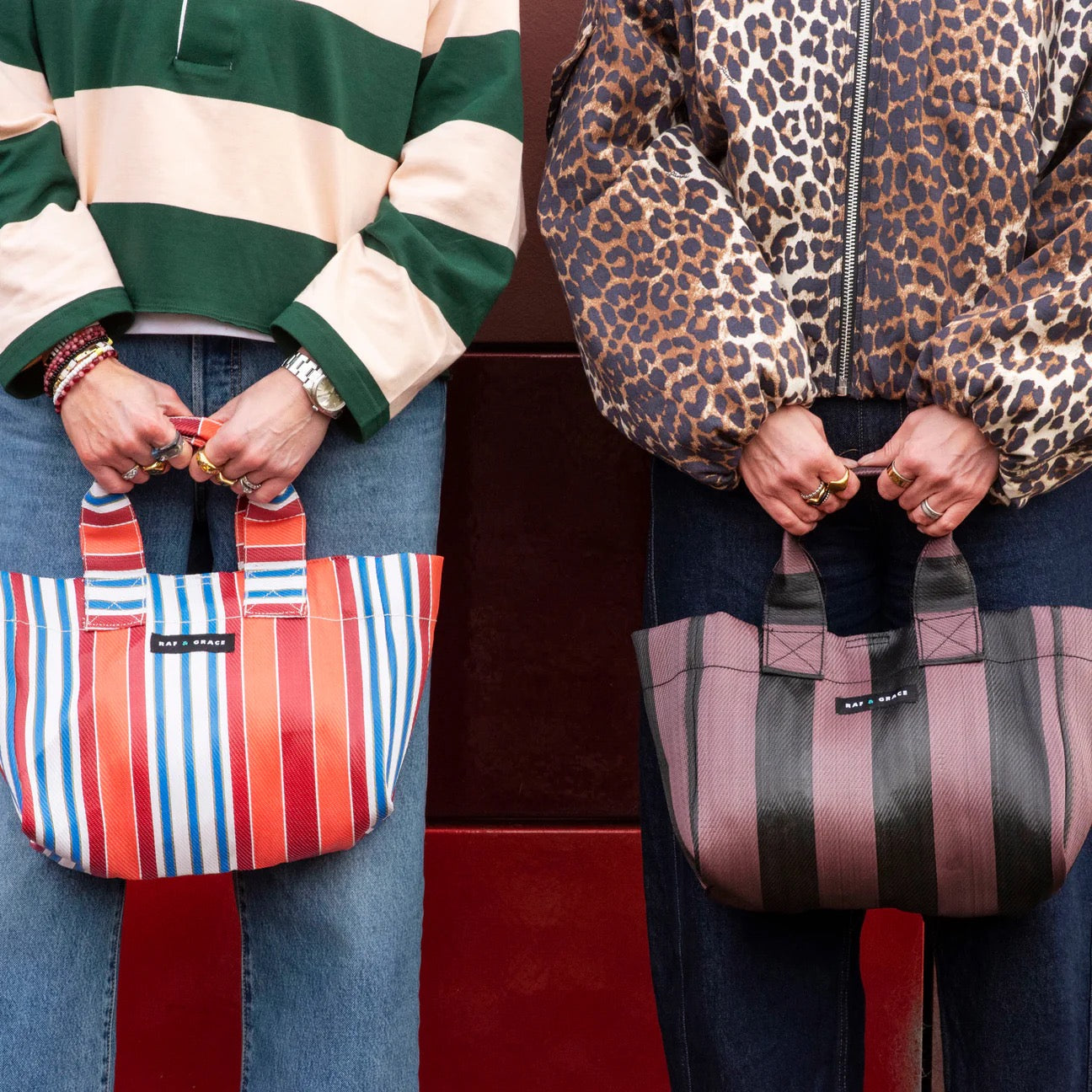 Micro Shopper Bag - Fig Brown