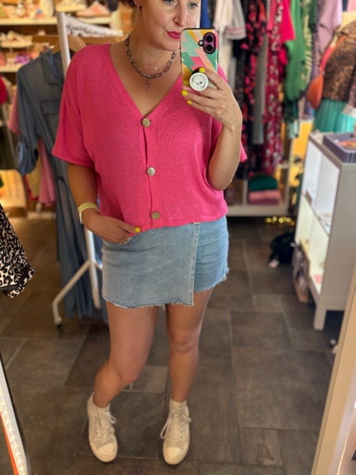 Blue Denim Skort