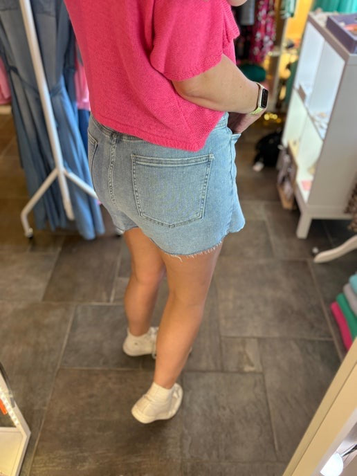 Blue Denim Skort