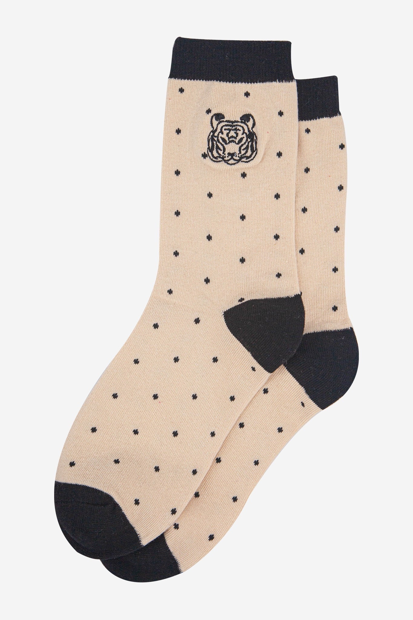 Tiger Polka Dot Socks