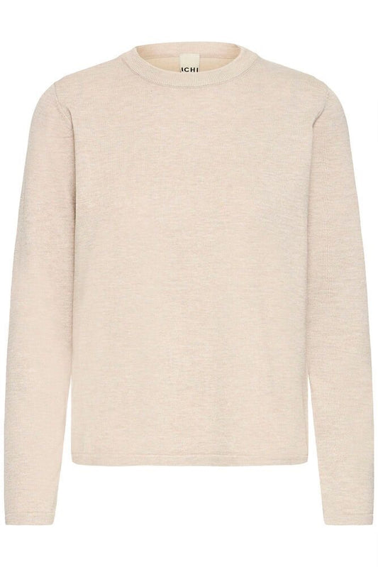 Fine Knit Long Sleeve Plain Top