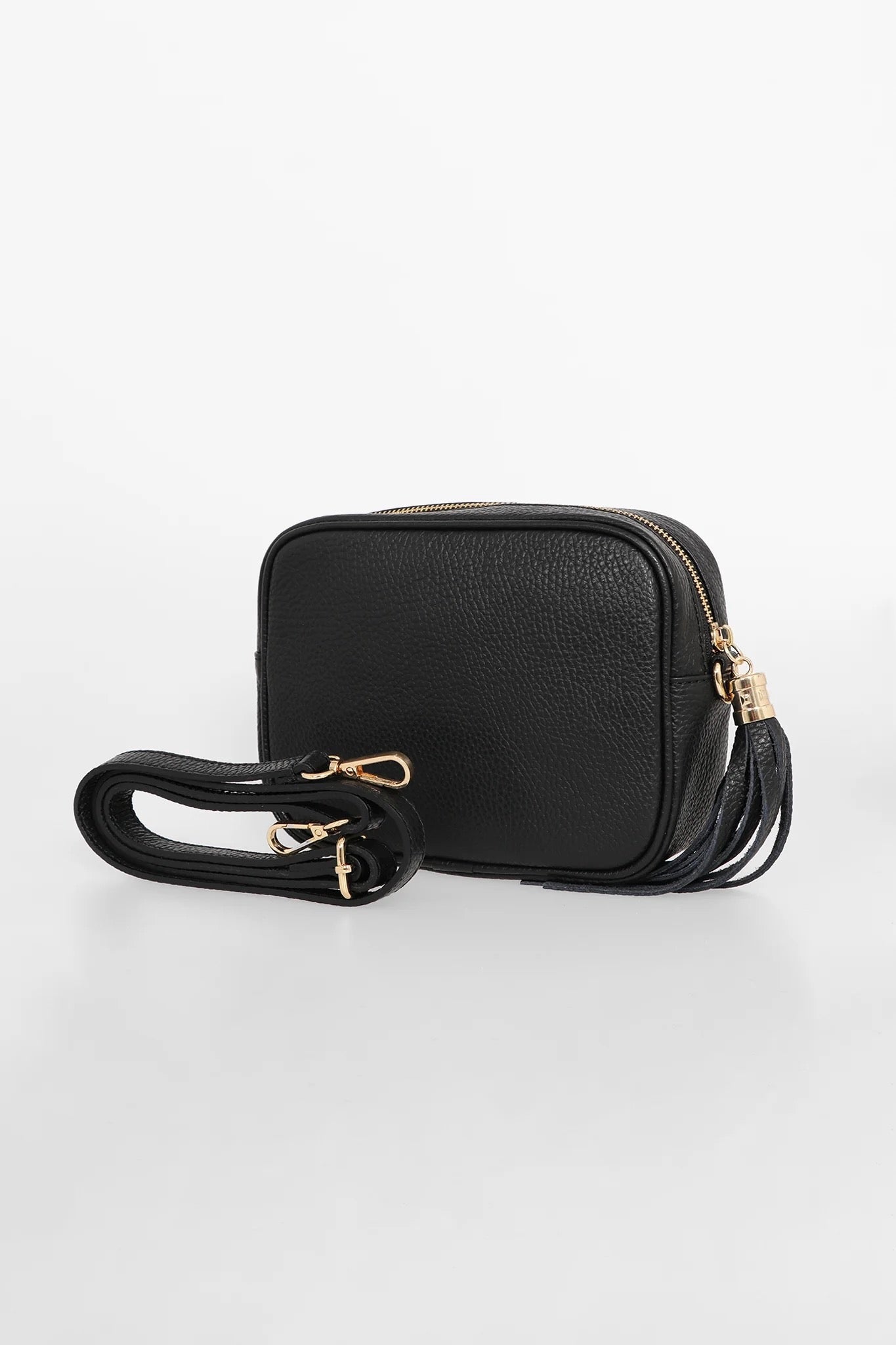 Leather Crossbody Camera Bag