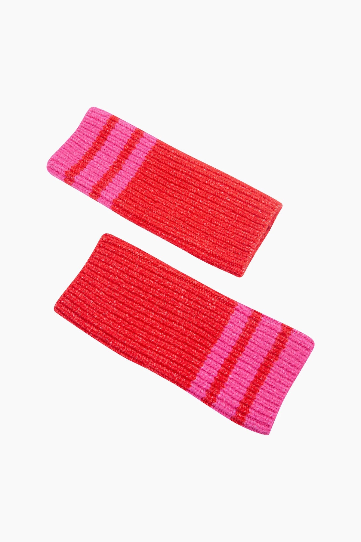 Striped Cuff Wrist Warmers