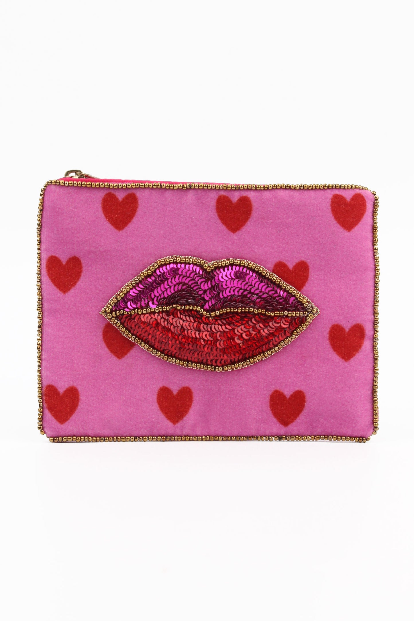 Pucker Up Lips Purse Pouch