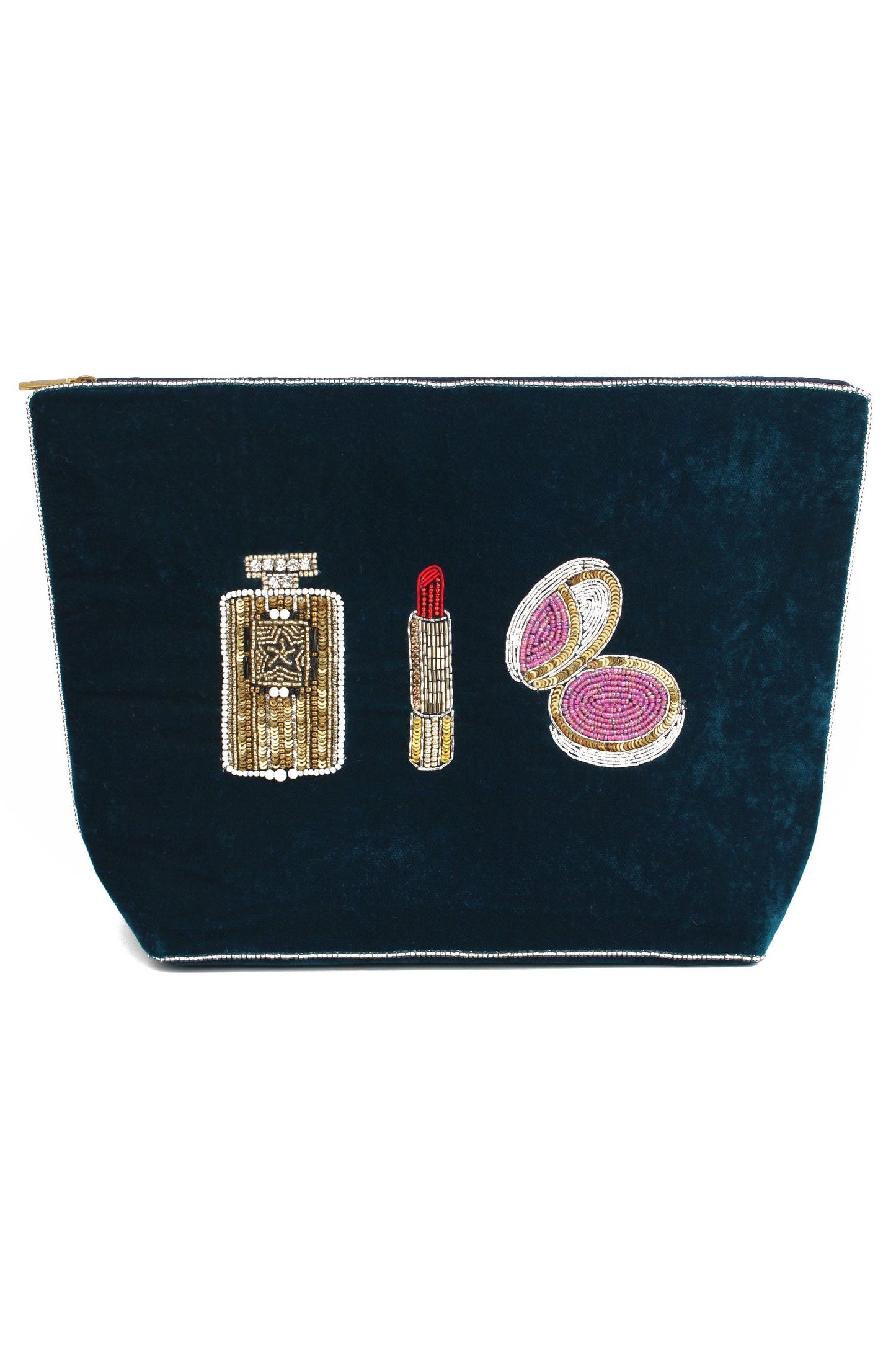 Make Up Large Velvet Wash Bag