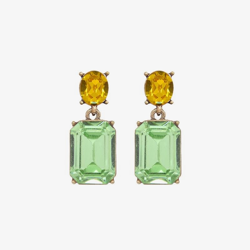 Gem Drop Earrings