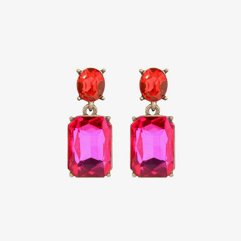Gem Drop Earrings