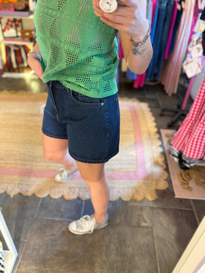Classic Denim Shorts