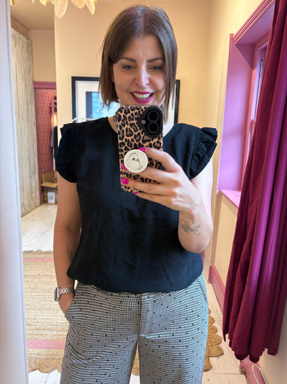 Frill Shoulder Top