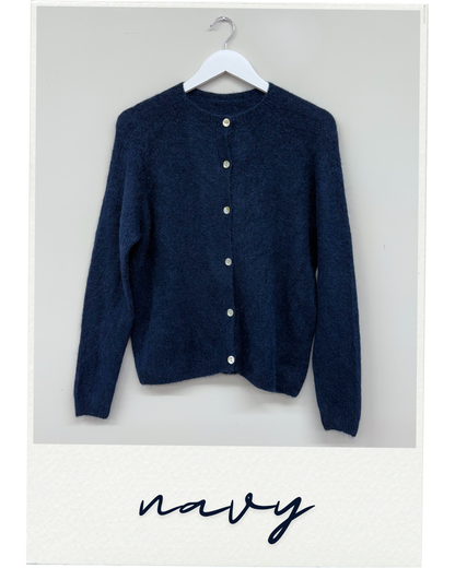 Alpaca Long Sleeve Cardigan