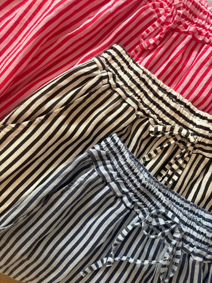 Linen Striped Trousers
