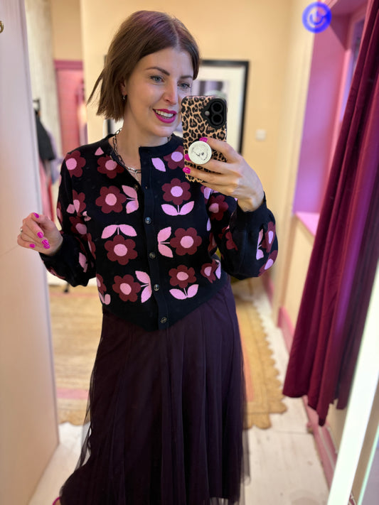 Flower Power Cardigan