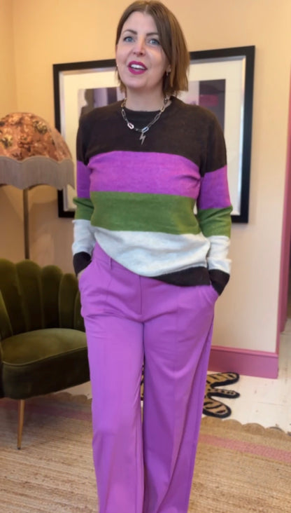 Block Stripe Jumper