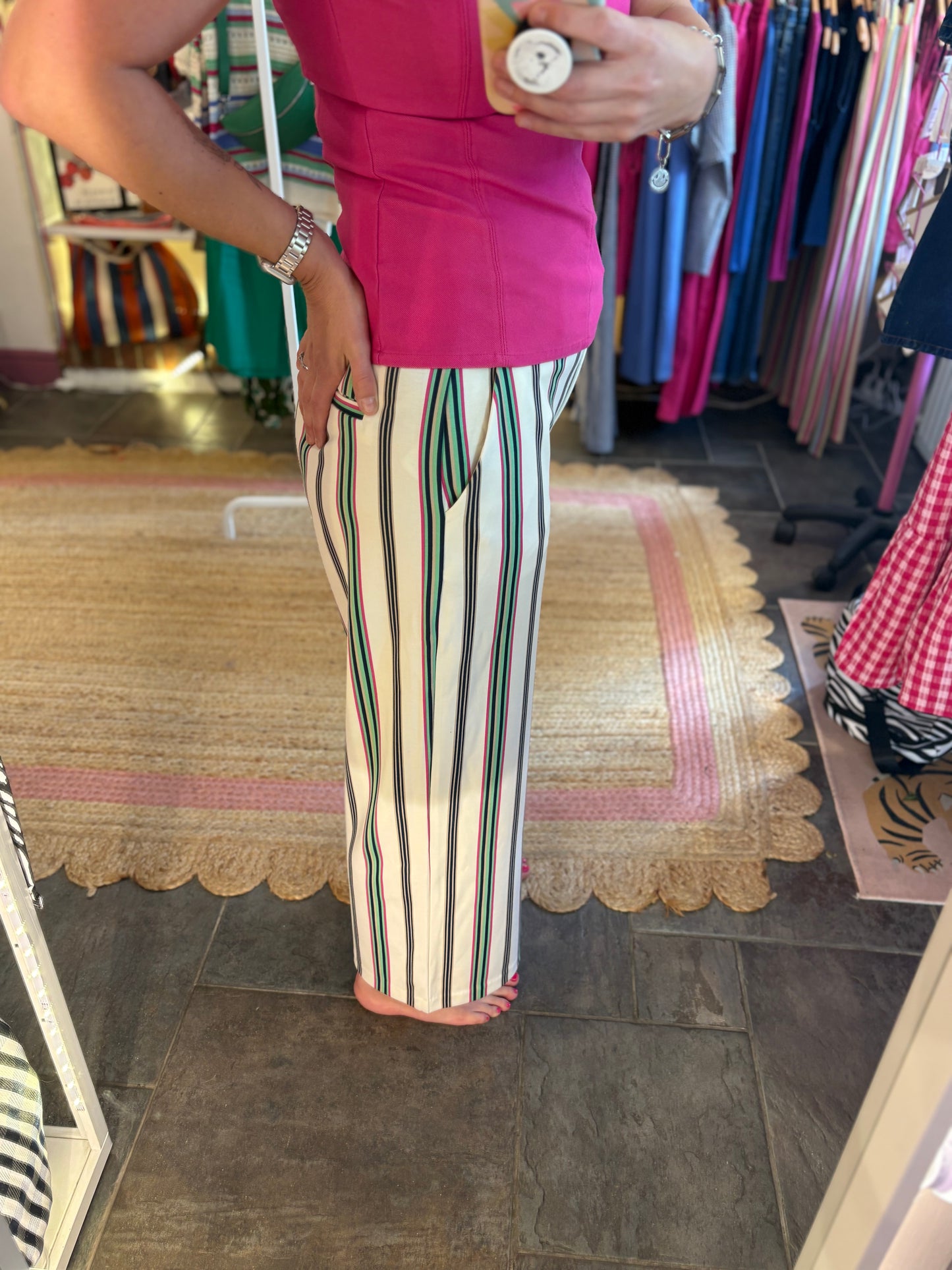 Candy Stripe Trousers
