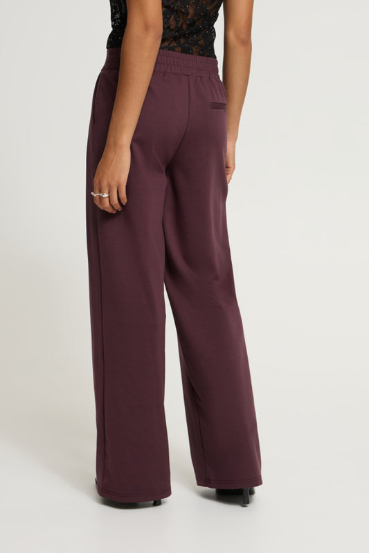 Wide Leg Jersey Trouser