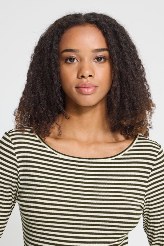 Striped Long Sleeve T-shirt
