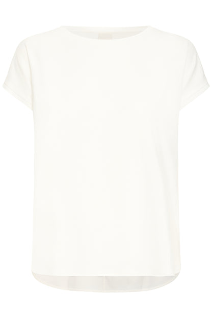 Relaxed Capped Sleeve T-shirt