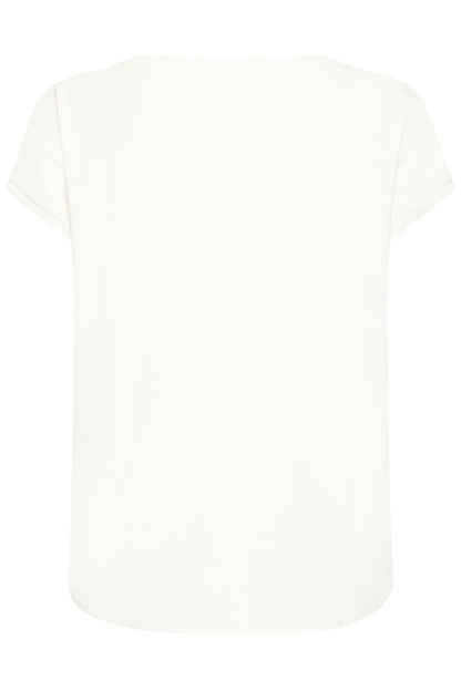 Relaxed Capped Sleeve T-shirt