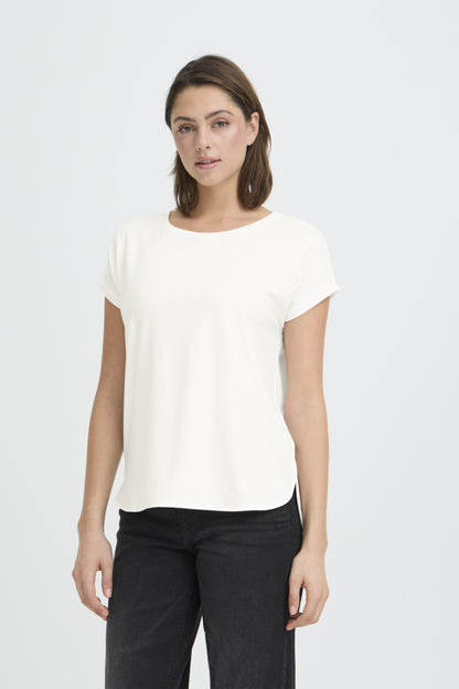 Relaxed Capped Sleeve T-shirt