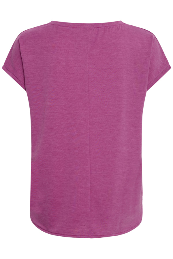 Relaxed Capped Sleeve T-shirt
