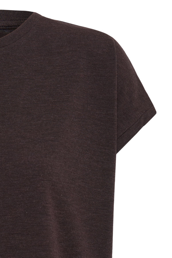 Relaxed Capped Sleeve T-shirt