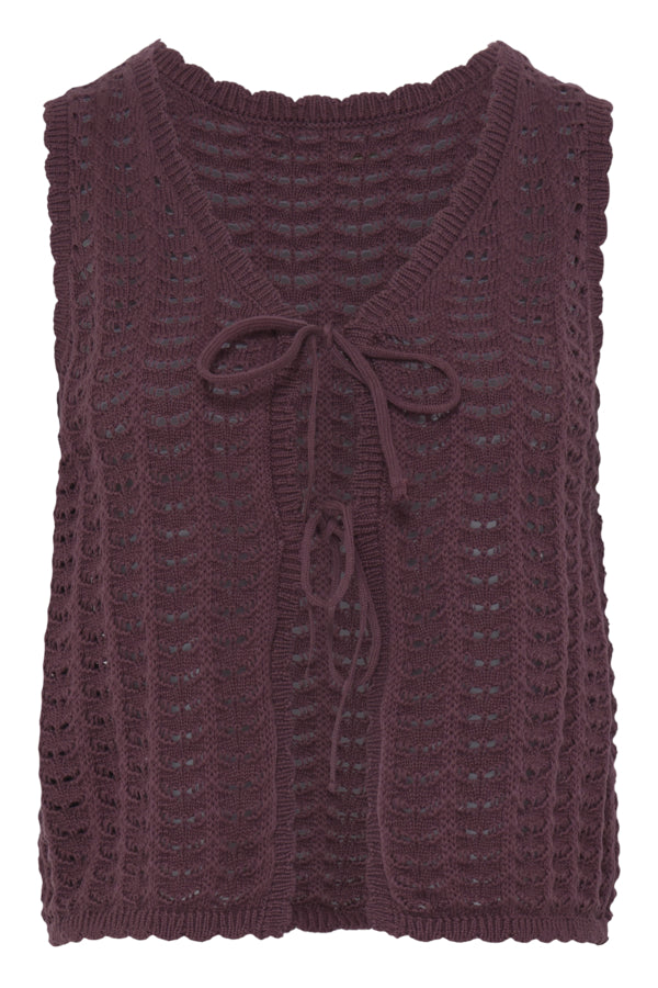 Crochet Tie Back Top