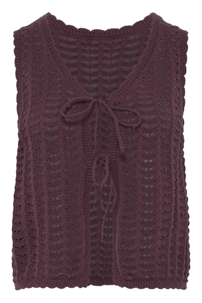 Crochet Tie Back Top