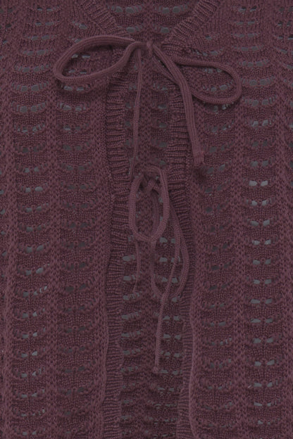Crochet Tie Back Top