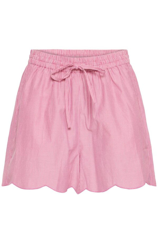 Pink Scallop Shorts