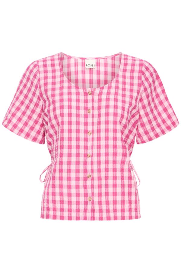 Pink Gingham Top