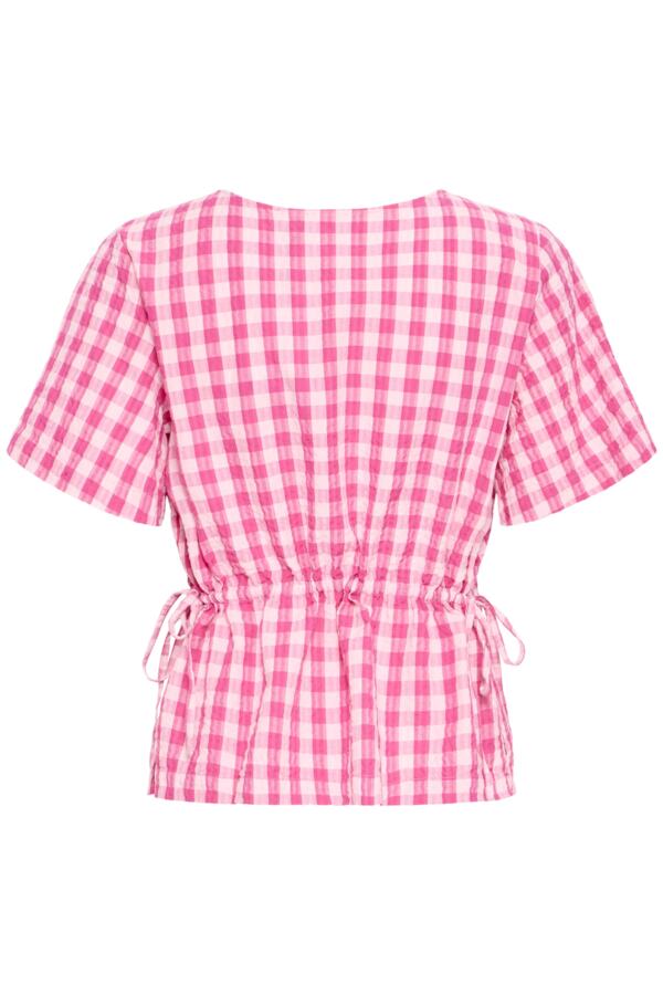 Pink Gingham Top