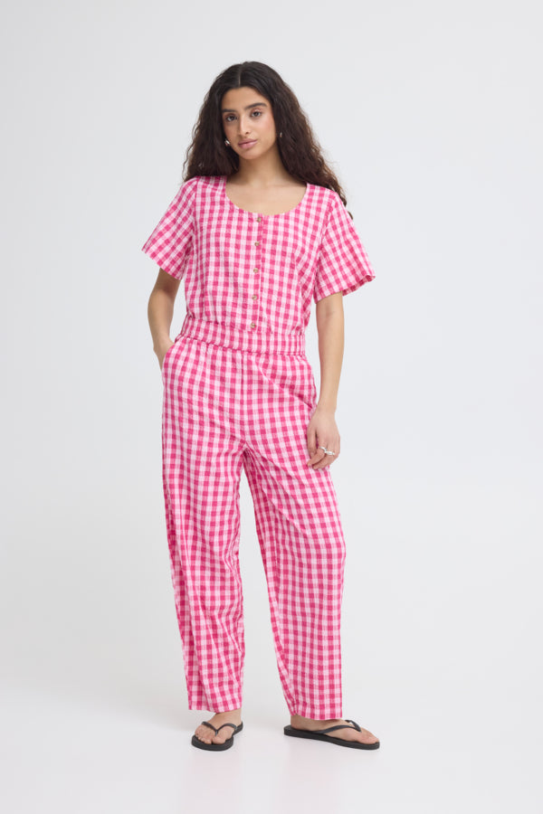 Gingham Trousers