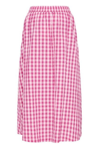 Gingham Maxi Skirt