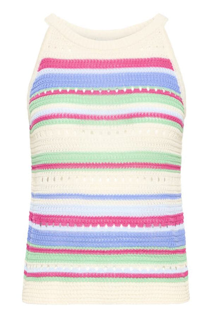 Crochet Sleeveless Vest Top