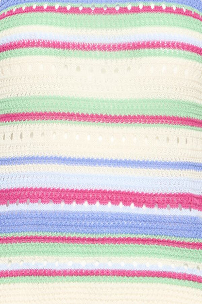Crochet Sleeveless Vest Top