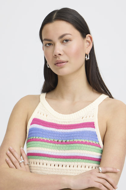 Crochet Sleeveless Vest Top
