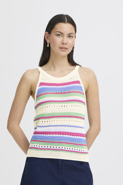 Crochet Sleeveless Vest Top