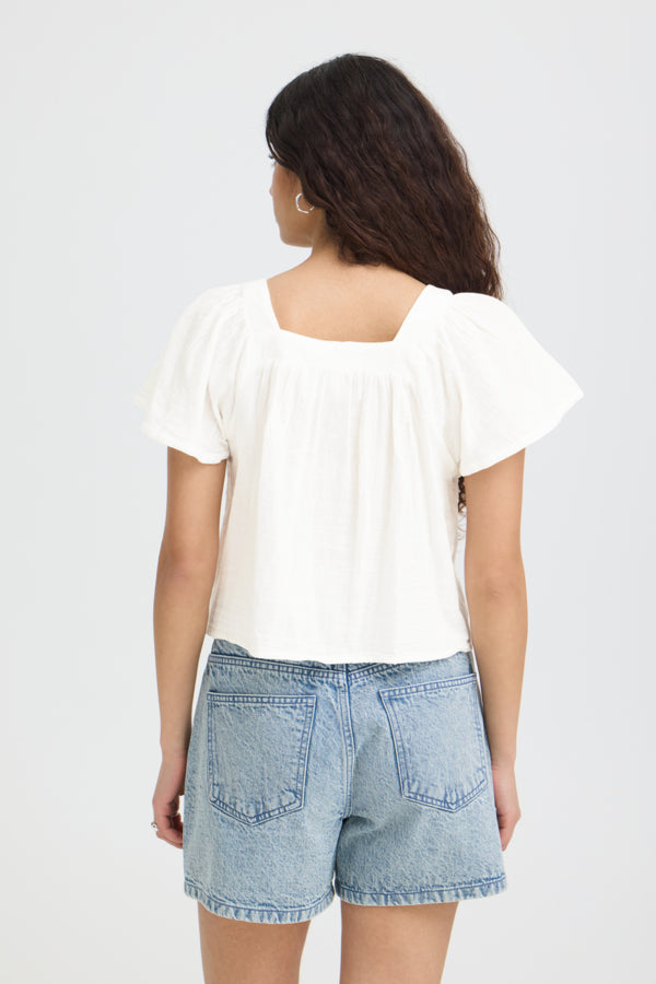 Square Neck Gypsy Top